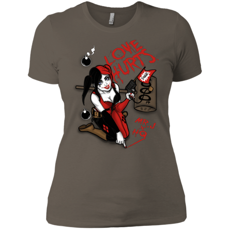 T-Shirts Warm Grey / X-Small Love Hurts Women's Premium T-Shirt