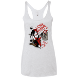 T-Shirts Heather White / X-Small Love Hurts Women's Triblend Racerback Tank