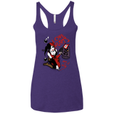T-Shirts Purple / X-Small Love Hurts Women's Triblend Racerback Tank