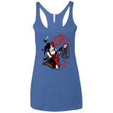 T-Shirts Vintage Royal / X-Small Love Hurts Women's Triblend Racerback Tank