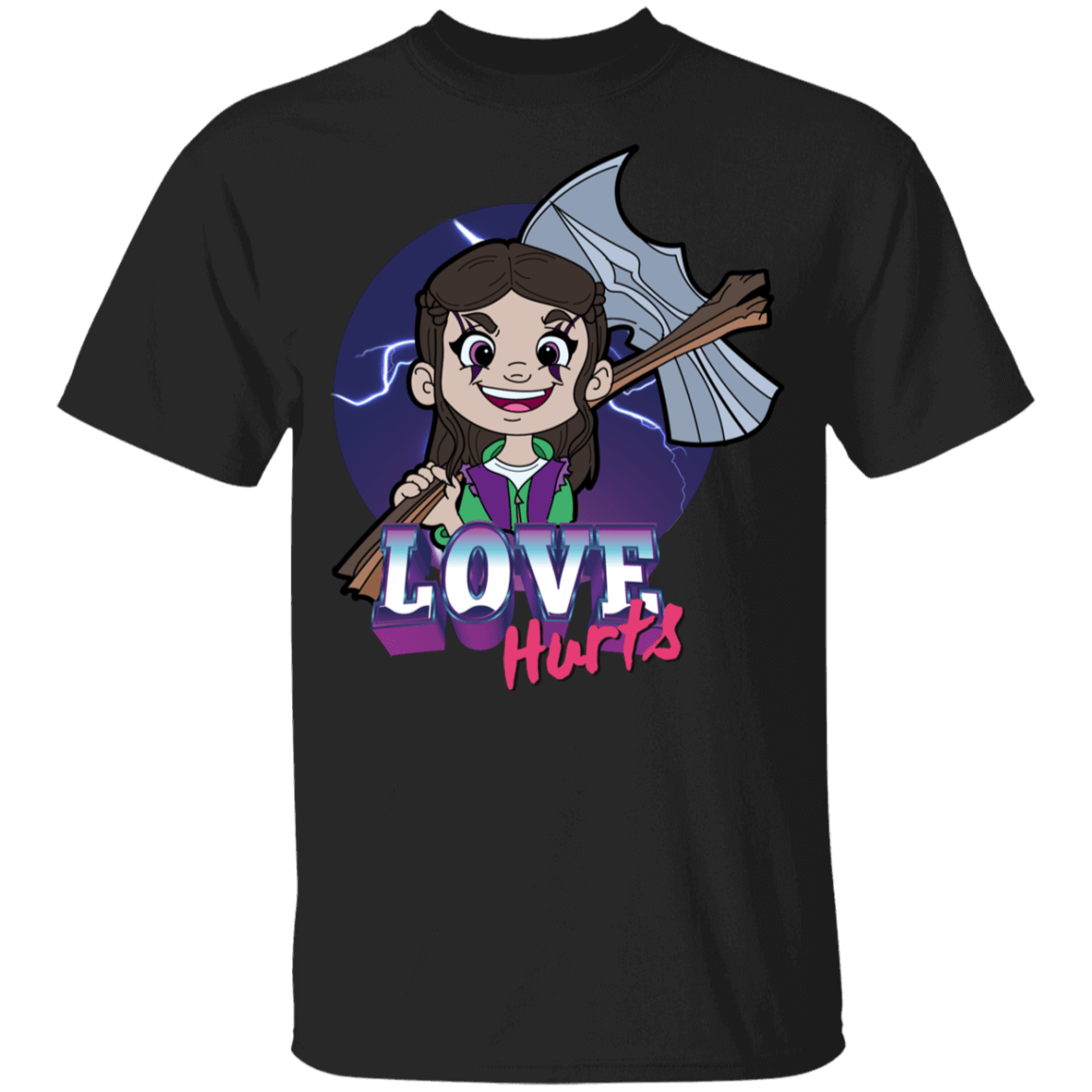 T-Shirts Black / YXS Love Hurts Youth T-Shirt