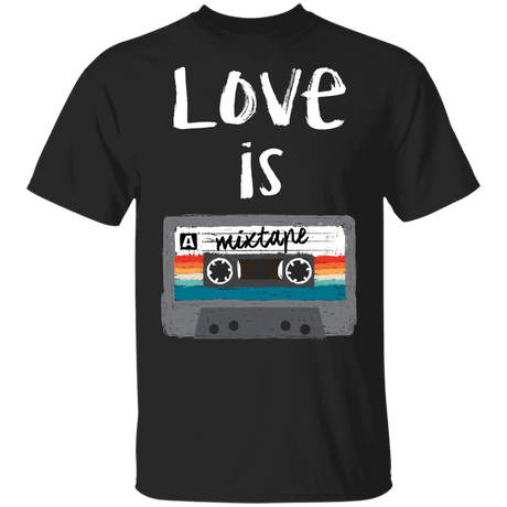 T-Shirts Black / YXS Love Is A Mixtape Youth T-Shirt