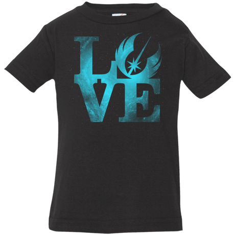 T-Shirts Black / 6 Months LOVE Jedi Infant Premium T-Shirt