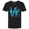T-Shirts Black / X-Small LOVE Jedi Men's Premium V-Neck