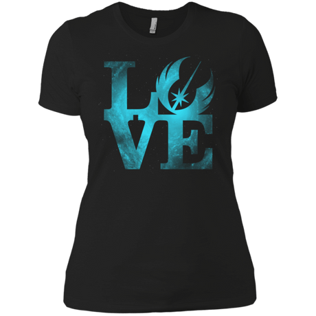 T-Shirts Black / X-Small LOVE Jedi Women's Premium T-Shirt