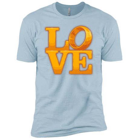T-Shirts Light Blue / YXS LOVE Lotr Ring Boys Premium T-Shirt