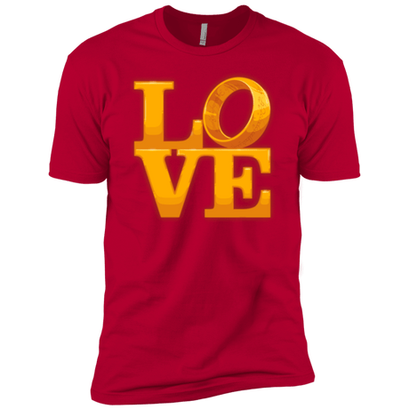 T-Shirts Red / YXS LOVE Lotr Ring Boys Premium T-Shirt