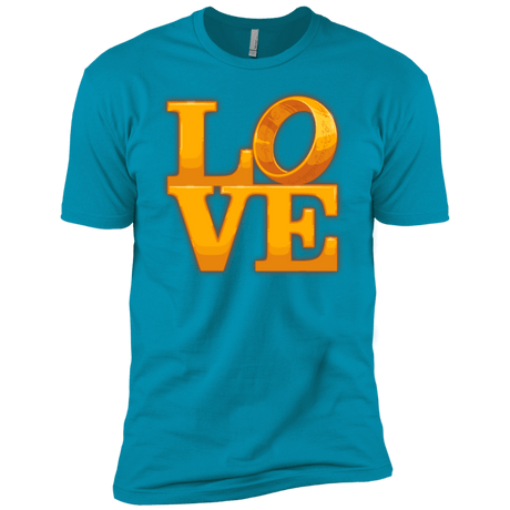 T-Shirts Turquoise / YXS LOVE Lotr Ring Boys Premium T-Shirt