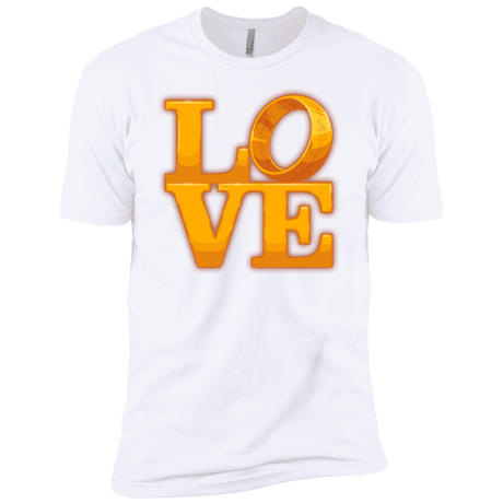 T-Shirts White / YXS LOVE Lotr Ring Boys Premium T-Shirt