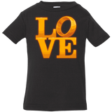 T-Shirts Black / 6 Months LOVE Lotr Ring Infant PremiumT-Shirt