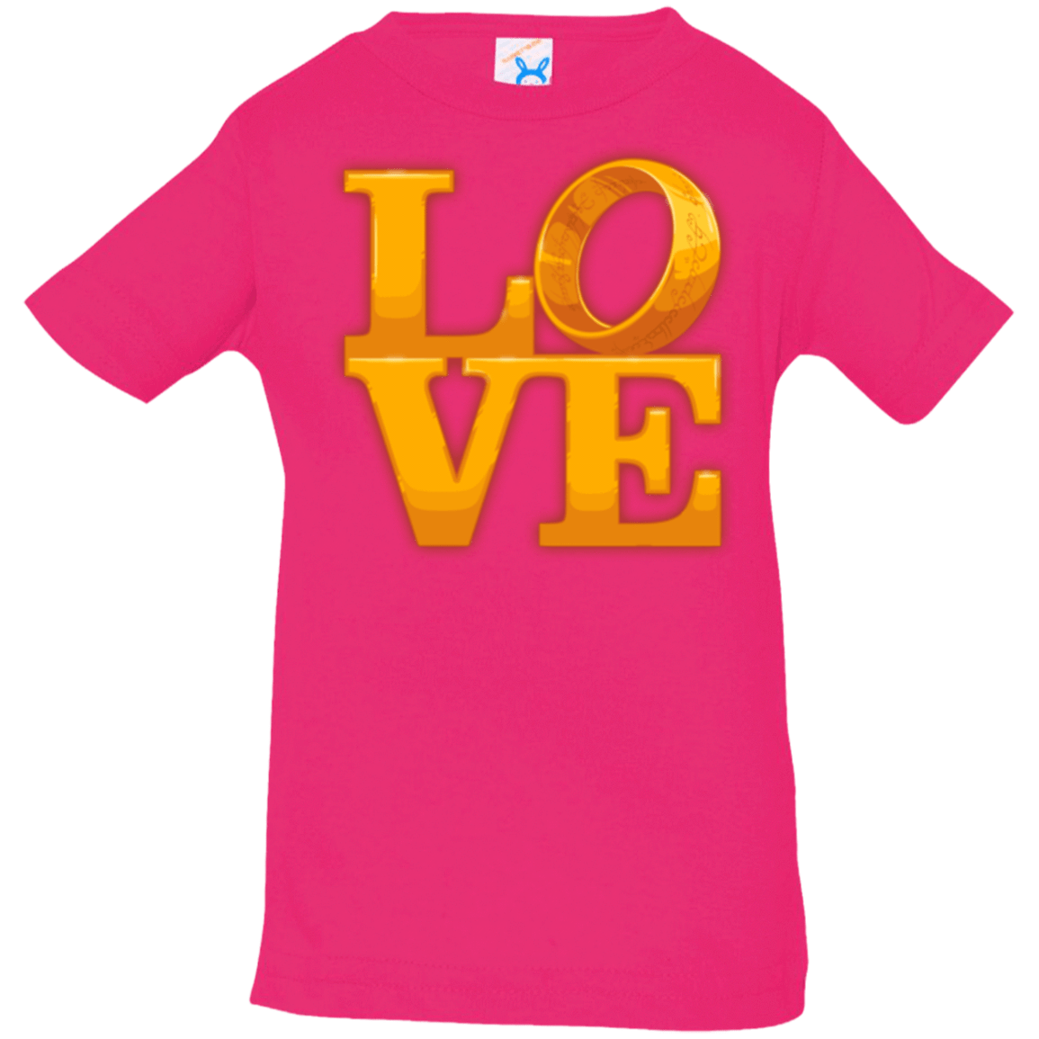 T-Shirts Hot Pink / 6 Months LOVE Lotr Ring Infant PremiumT-Shirt