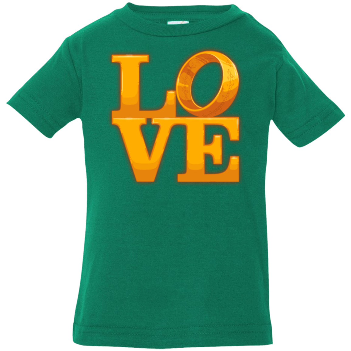 T-Shirts Kelly / 6 Months LOVE Lotr Ring Infant PremiumT-Shirt