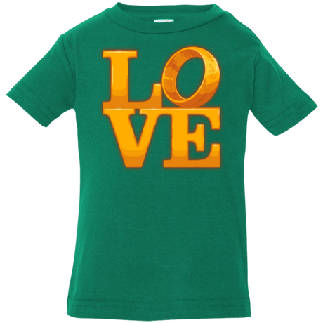 T-Shirts Kelly / 6 Months LOVE Lotr Ring Infant PremiumT-Shirt