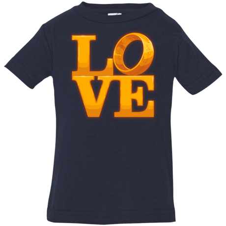 T-Shirts Navy / 6 Months LOVE Lotr Ring Infant PremiumT-Shirt