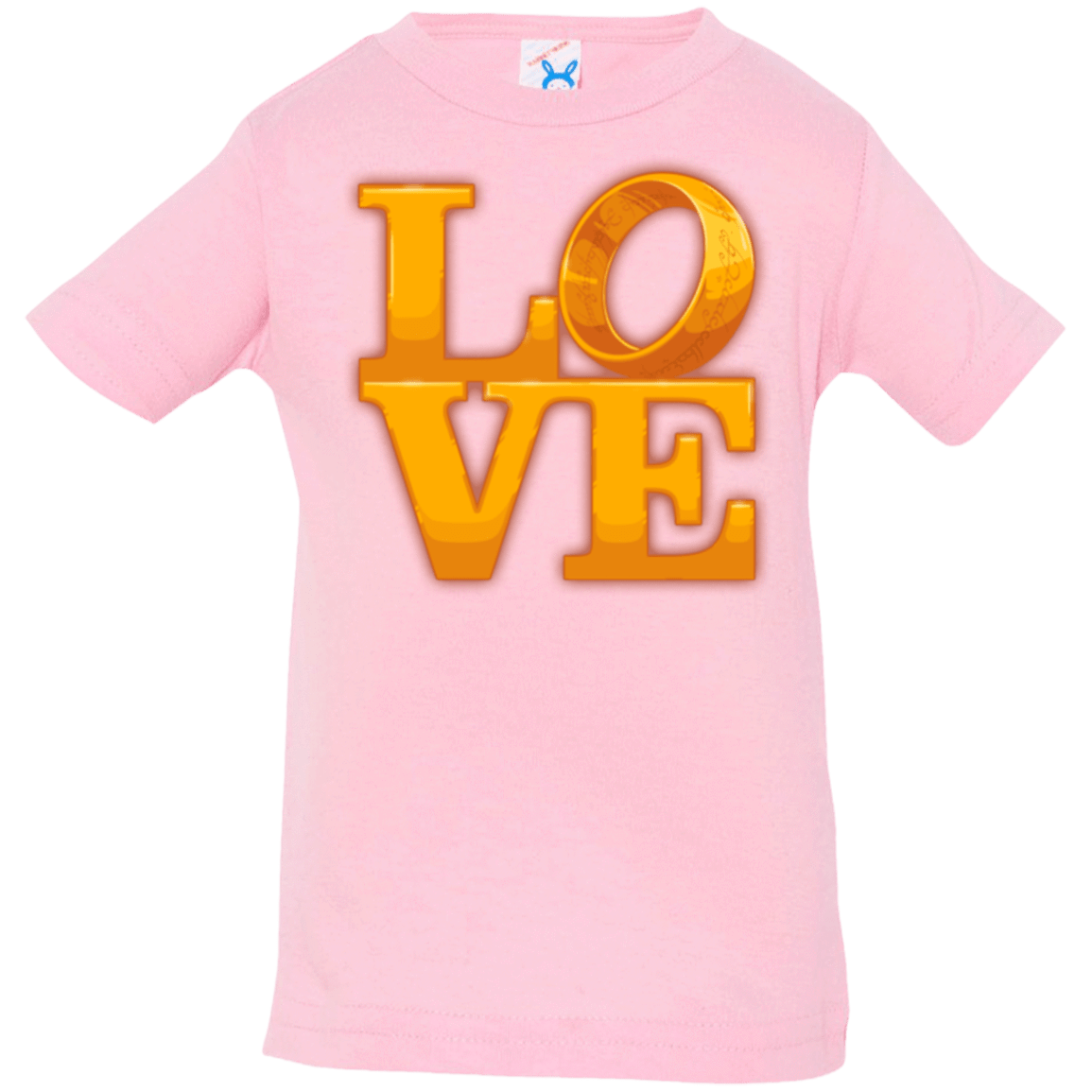 T-Shirts Pink / 6 Months LOVE Lotr Ring Infant PremiumT-Shirt