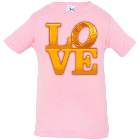 T-Shirts Pink / 6 Months LOVE Lotr Ring Infant PremiumT-Shirt