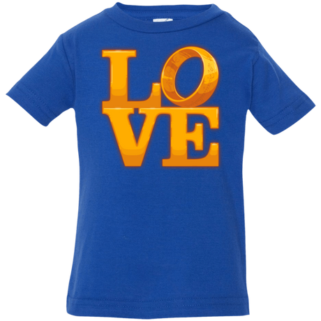 T-Shirts Royal / 6 Months LOVE Lotr Ring Infant PremiumT-Shirt