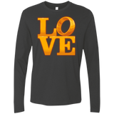 T-Shirts Heavy Metal / Small LOVE Lotr Ring Men's Premium Long Sleeve