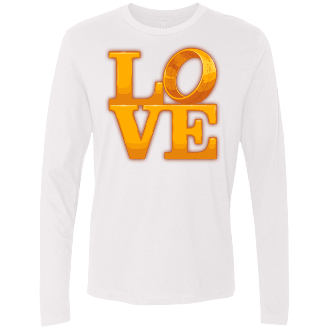LOVE Lotr Ring Men's Premium Long Sleeve