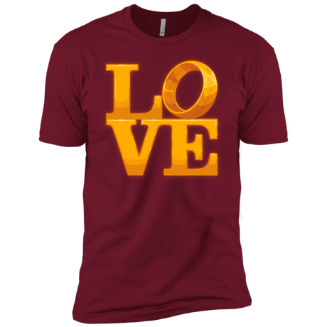 LOVE Lotr Ring Men's Premium T-Shirt