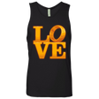T-Shirts Black / Small LOVE Lotr Ring Men's Premium Tank Top