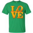 T-Shirts Irish Green / Small LOVE Lotr Ring T-Shirt