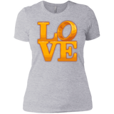 T-Shirts Heather Grey / X-Small LOVE Lotr Ring Women's Premium T-Shirt