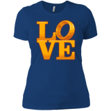 T-Shirts Royal / X-Small LOVE Lotr Ring Women's Premium T-Shirt
