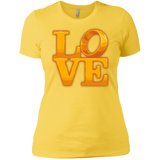 T-Shirts Vibrant Yellow / X-Small LOVE Lotr Ring Women's Premium T-Shirt