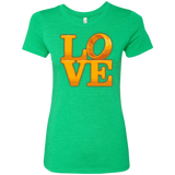 T-Shirts Envy / Small LOVE Lotr Ring Women's Triblend T-Shirt