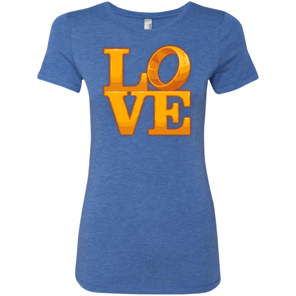 T-Shirts Vintage Royal / Small LOVE Lotr Ring Women's Triblend T-Shirt