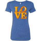 T-Shirts Vintage Royal / Small LOVE Lotr Ring Women's Triblend T-Shirt