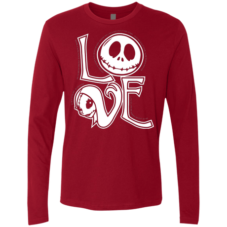 T-Shirts Cardinal / Small Love Men's Premium Long Sleeve