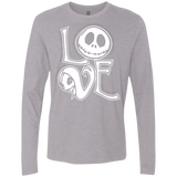 T-Shirts Heather Grey / Small Love Men's Premium Long Sleeve