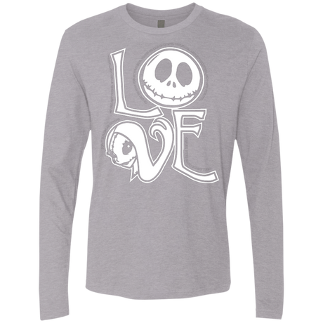 T-Shirts Heather Grey / Small Love Men's Premium Long Sleeve