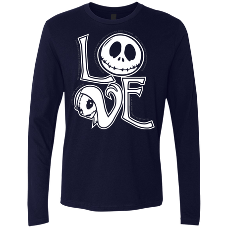 T-Shirts Midnight Navy / Small Love Men's Premium Long Sleeve