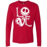T-Shirts Red / Small Love Men's Premium Long Sleeve