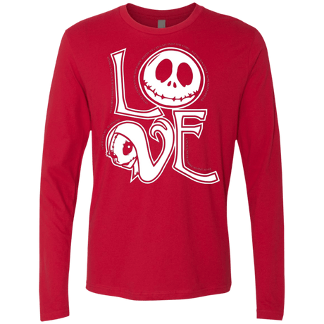 T-Shirts Red / Small Love Men's Premium Long Sleeve