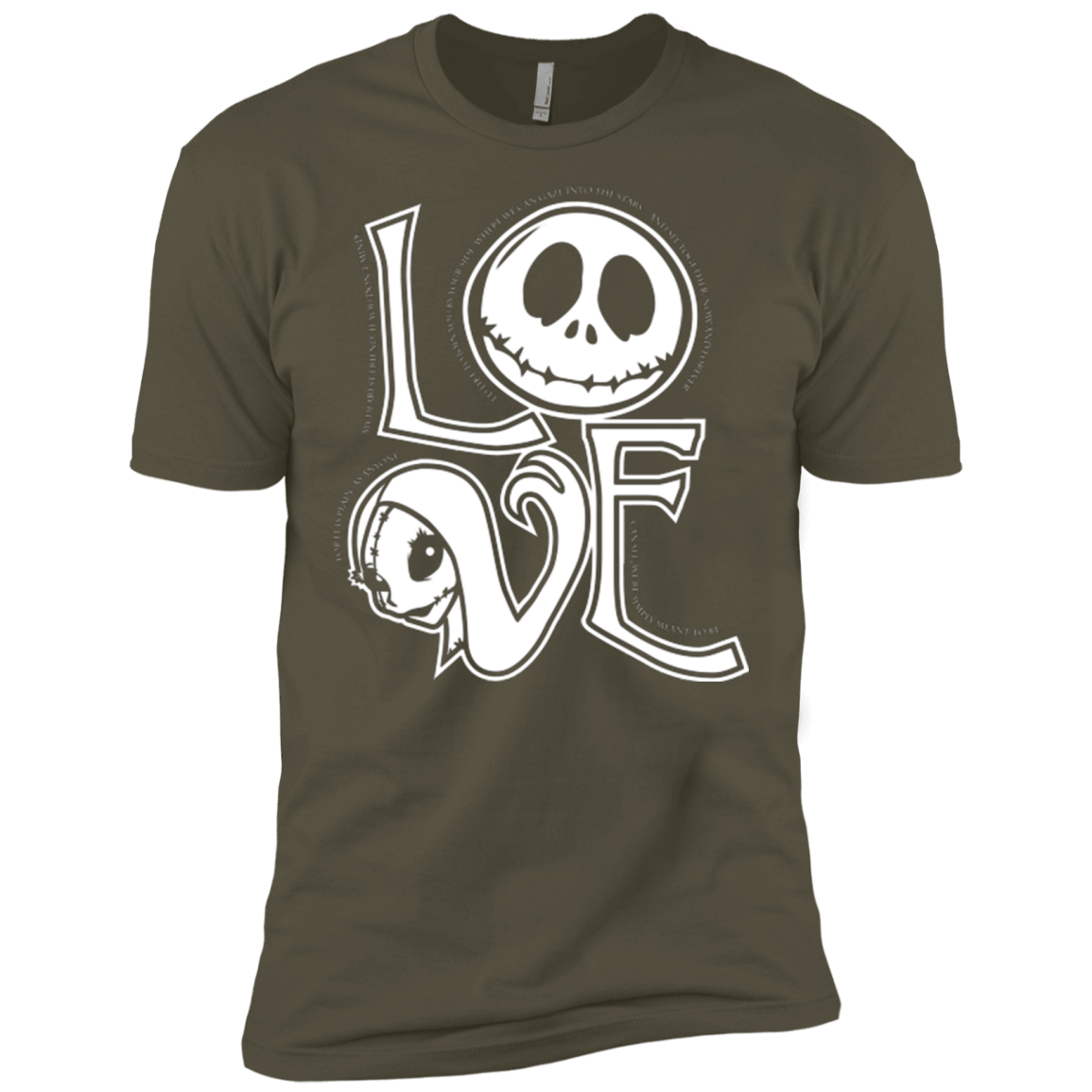 T-Shirts Military Green / X-Small Love Men's Premium T-Shirt