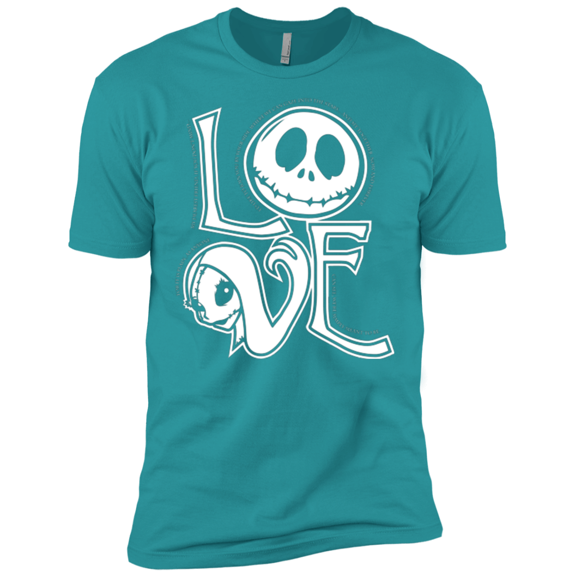 T-Shirts Tahiti Blue / X-Small Love Men's Premium T-Shirt