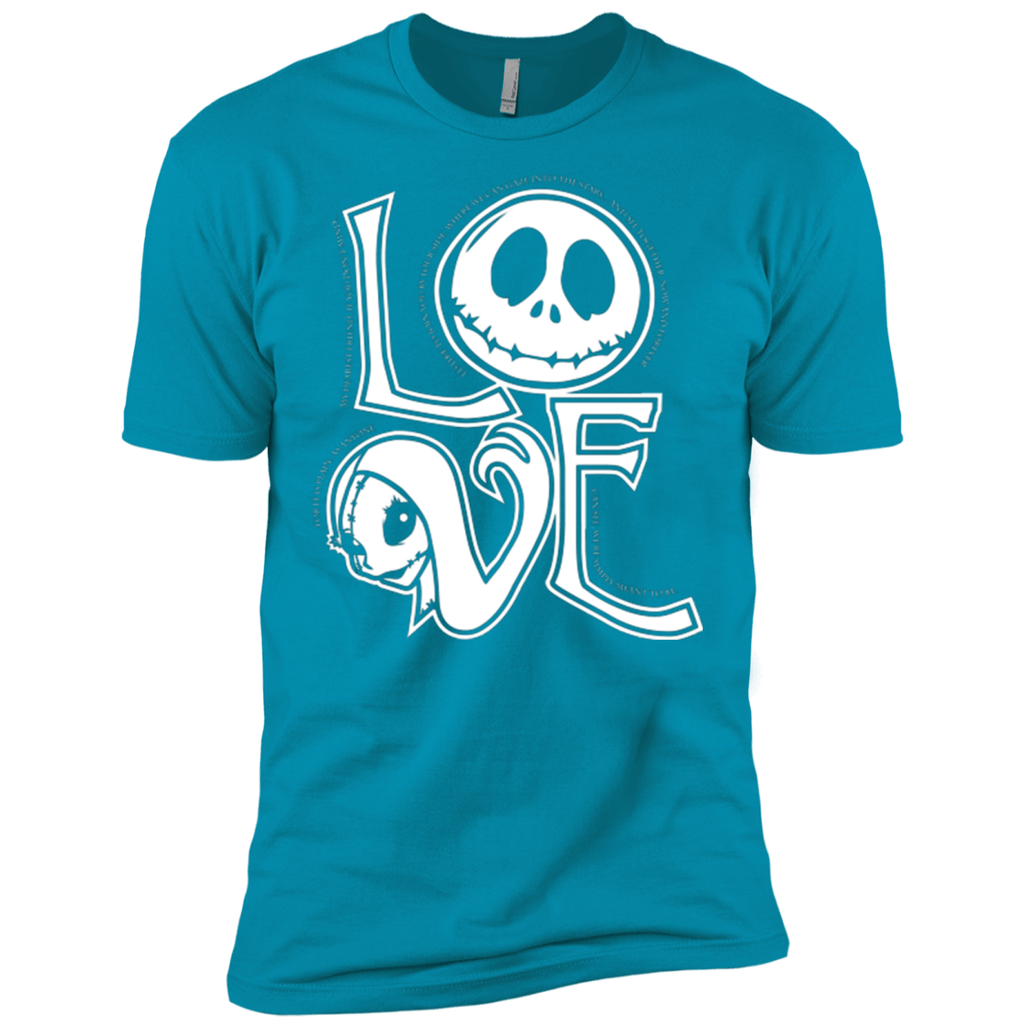 T-Shirts Turquoise / X-Small Love Men's Premium T-Shirt