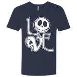 T-Shirts Midnight Navy / X-Small Love Men's Premium V-Neck