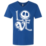 T-Shirts Royal / X-Small Love Men's Premium V-Neck