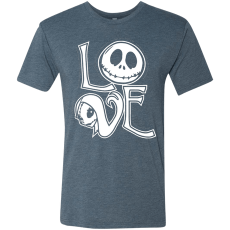 T-Shirts Indigo / Small Love Men's Triblend T-Shirt