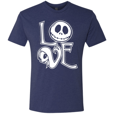 T-Shirts Vintage Navy / Small Love Men's Triblend T-Shirt