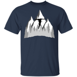 T-Shirts Navy / S Love My Life Mountain Bike T-Shirt