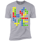 T-Shirts Heather Grey / YXS Love Puzzles Boys Premium T-Shirt