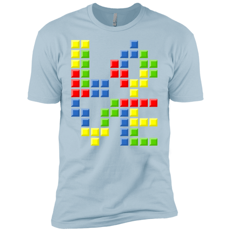 T-Shirts Light Blue / YXS Love Puzzles Boys Premium T-Shirt