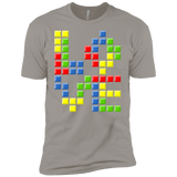 T-Shirts Light Grey / YXS Love Puzzles Boys Premium T-Shirt