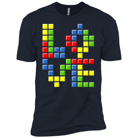 T-Shirts Midnight Navy / YXS Love Puzzles Boys Premium T-Shirt